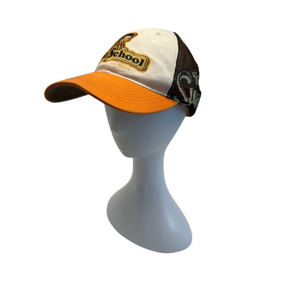 The Simpsons Old School Homer Brown Bio Domes Baseball Cap Hat Sz Kids - Picture 6 of 11